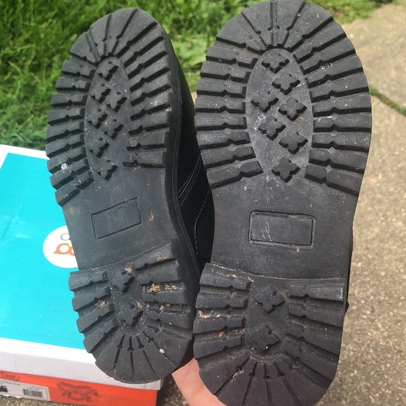 Hoo Dara Lace Toddler girl Combat Boot - Picture 6 of 7